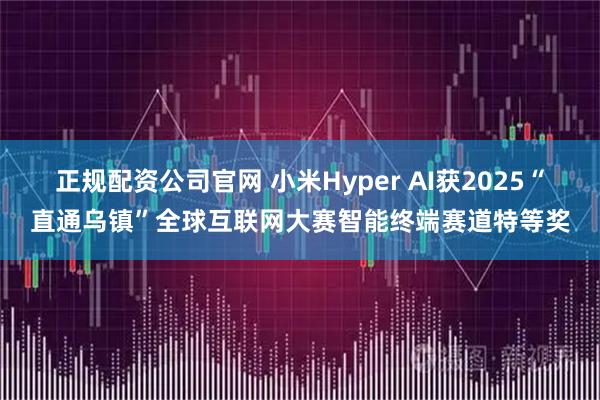 正规配资公司官网 小米Hyper AI获2025“直通乌镇”全球互联网大赛智能终端赛道特等奖